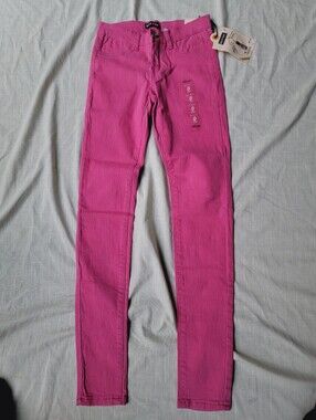 Butter Limited Edition Skinny Jeans Jegging Hot Pink Y2k NOS Nwt Sz 0
